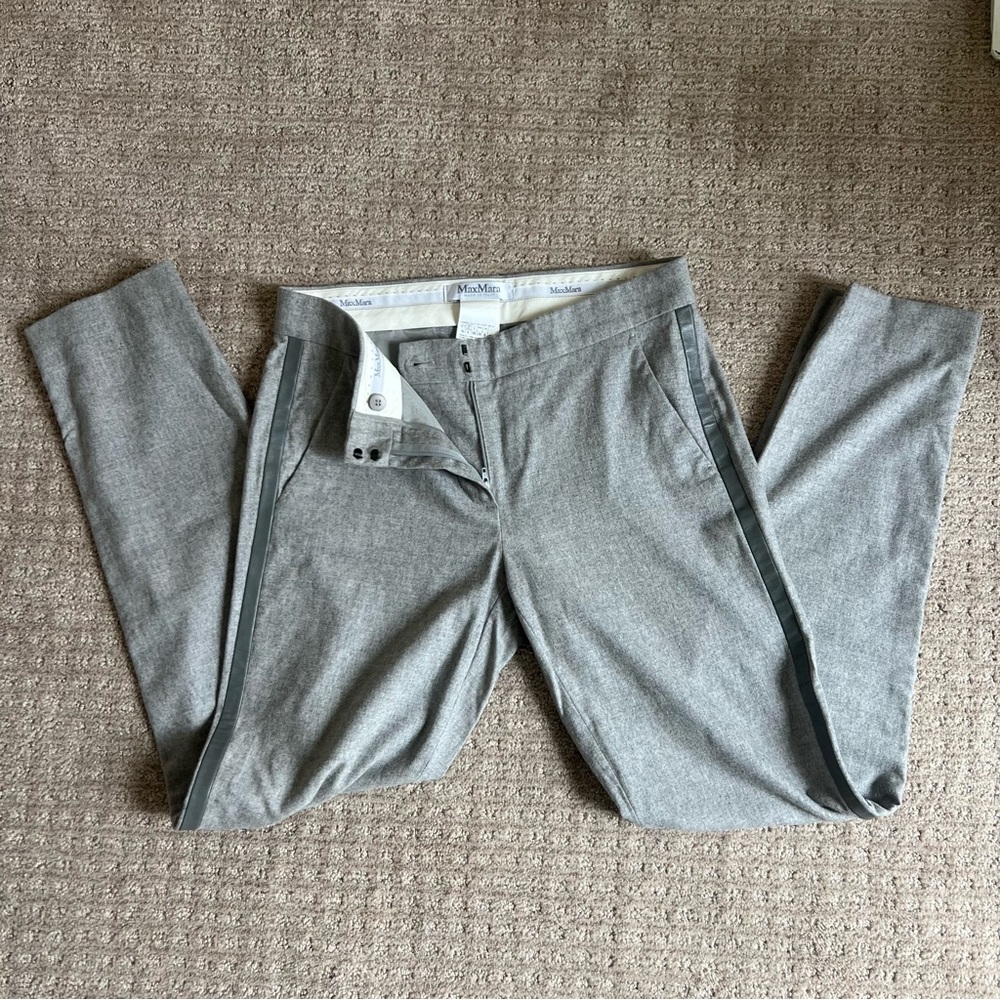 MaxMara Light Gray trousers
